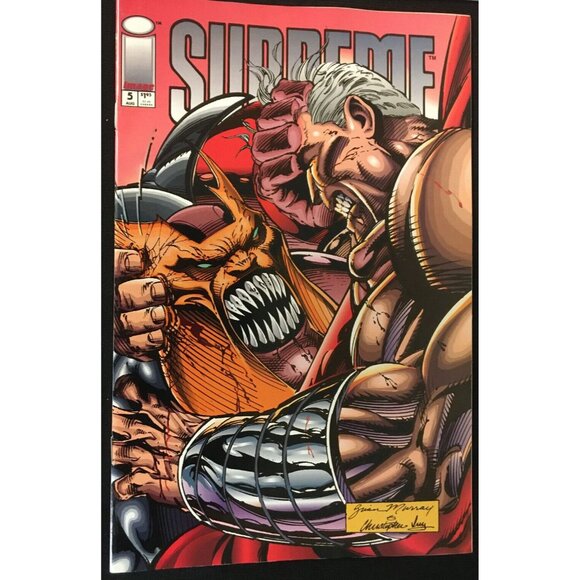 SUPREME Comic Books Lot of 9 Vol 1 Issue 24 Vol 2 Issue 1-7+20 Circa 1992-1995 - Picture 7 of 11